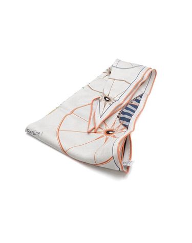 [중고명품] 에르메스 로랑지 여성 스카프 100% 실크 42x120cm A Toute Berline 152622592