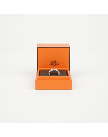 [중고명품] 에르메스 스몰 샹달 엔체이니 링 실버 H109507B0 00 160615430