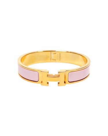 [중고명품] 에르메스 핑크 클릭아슈 팔찌 둘레 16cm 162766273