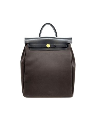 에르메스 [중고명품] 에르메스 중고 NEW ZIP 에르 백팩 브라운 블랙 (Z) B1103K021 162886663