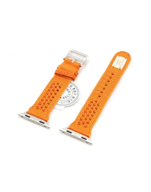에르메스 [중고명품] [중고명품] 에르메스 애플워치 Tricot 싱글 투어 41MM 스트랩 사이즈 41MM 152760880 착용컷