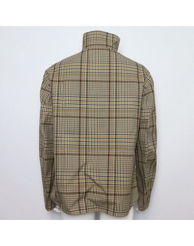에르메스 [중고명품] 에르메스 울 블렌디드 체크 포켓 셔츠 사이즈 81cm 157412912 착용컷