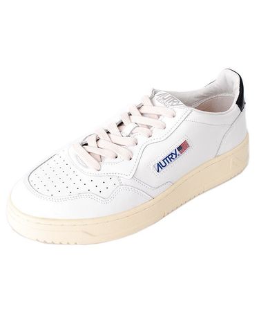 [명품] 오트리 남성 메달리스트 로우탑 스니커즈 화이트 블랙 AULM LL22 44878522