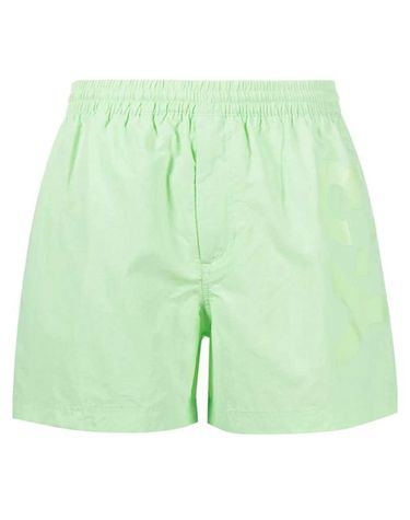 [명품] 와이쓰리 클래식 로고 스윔 숏팬츠 네온그린 114621891