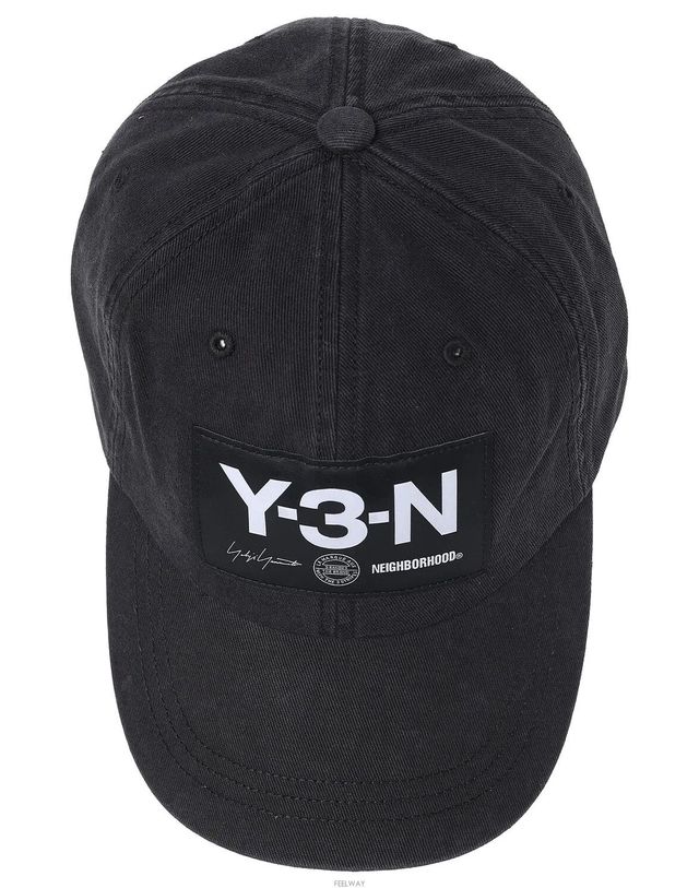 요지야마모토 [명품] 요지야마모토 Y3 X 네이버후드 블랙 캡 152885832 착용컷
