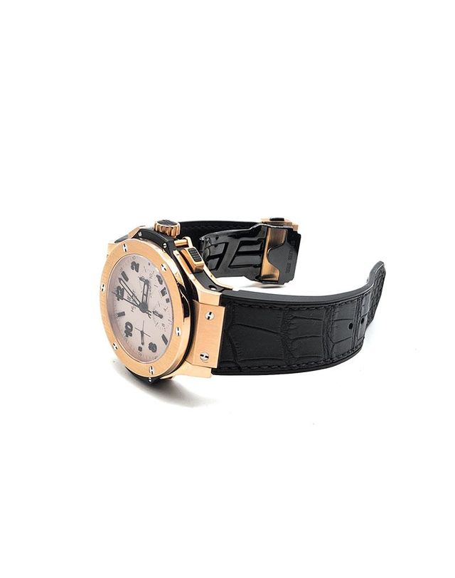 위블로 [중고명품] [중고명품] 위블로 빅뱅 크로노 골드 시계 (301.PI.500.RX) L713622 161576009 착용컷