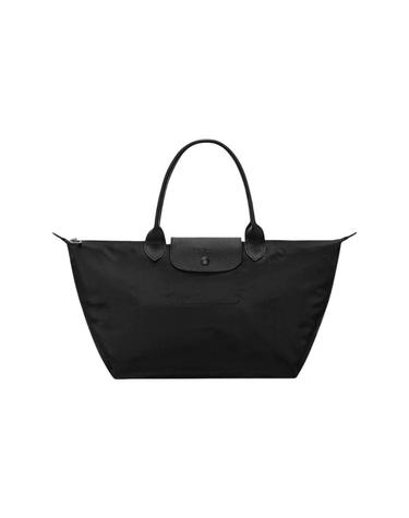 [해외직구] 롱샴 르 플리아쥬 원 L 핸드백 블랙 L1626979001