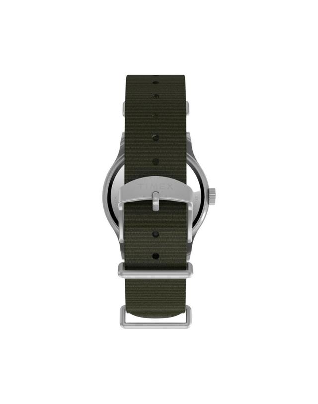 타이맥스 [해외직구] 타이맥스 MK1 핸드 와인드 메카니컬 36mm 패브릭 스트랩 워치 그린 블랙 TW2Y07900 착용컷