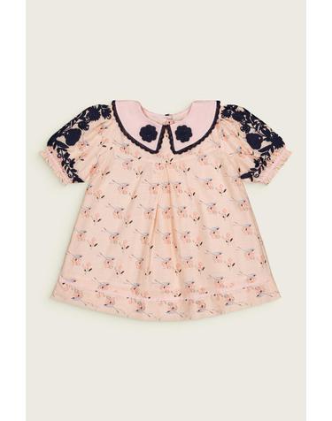바챠 26SS 아동 블라우스 Almond Cream Blouse&Short dress SS26ALMONDCR