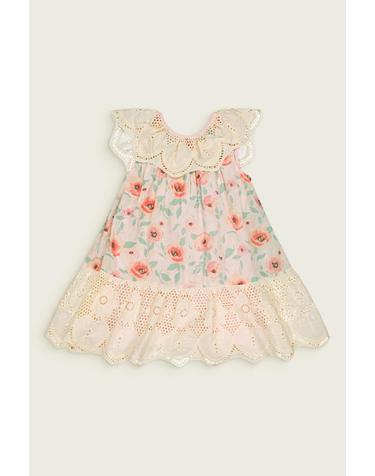 바챠 26SS 아동 원피스 Peach Melba Robe dress SS26PEACHMEL