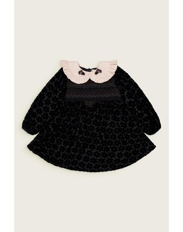 바챠 25FW 아동 원피스 Queen Robe Dress AW25QUEEN_BLCKVEL