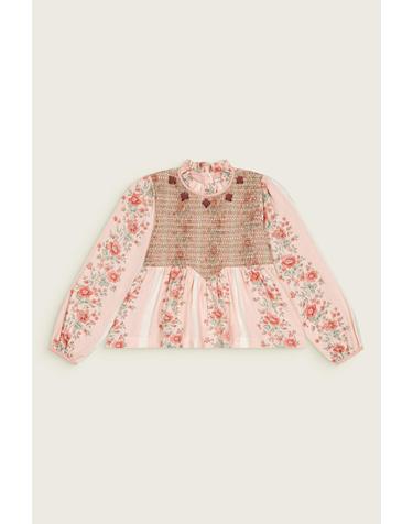 바챠 26FW 아동 블라우스 Blouse&Short dress AW26LEONT-DOUCDHIVPR