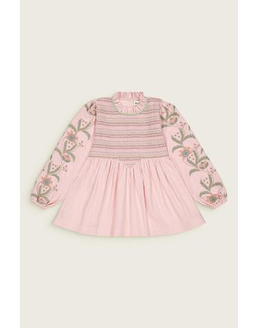 바챠 26FW 아동 블라우스 Blouse&Short dress AW26SONG-PINK