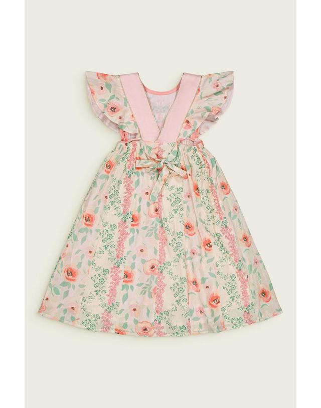 바챠 바챠 26SS 아동 원피스 Florilege Robe Long dress SS26FLORIL 착용컷