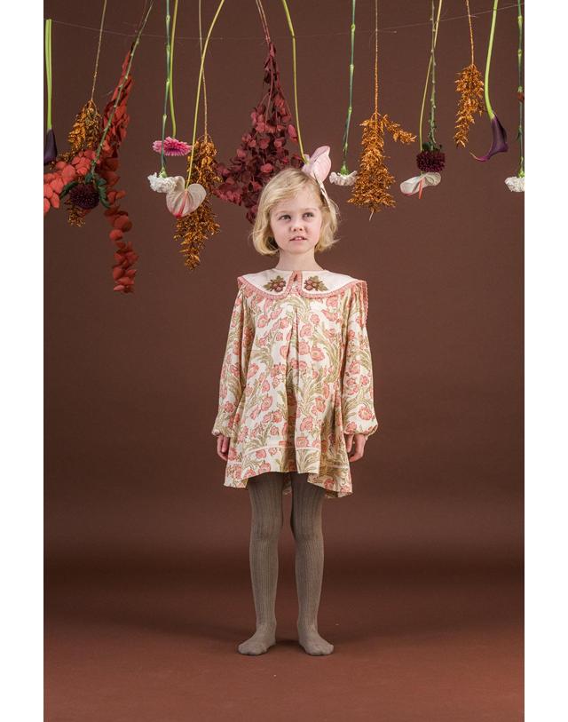 바챠 바챠 26FW 아동 블라우스 Blouse&Short dress AW26CLEM-PROENCHPR 착용컷