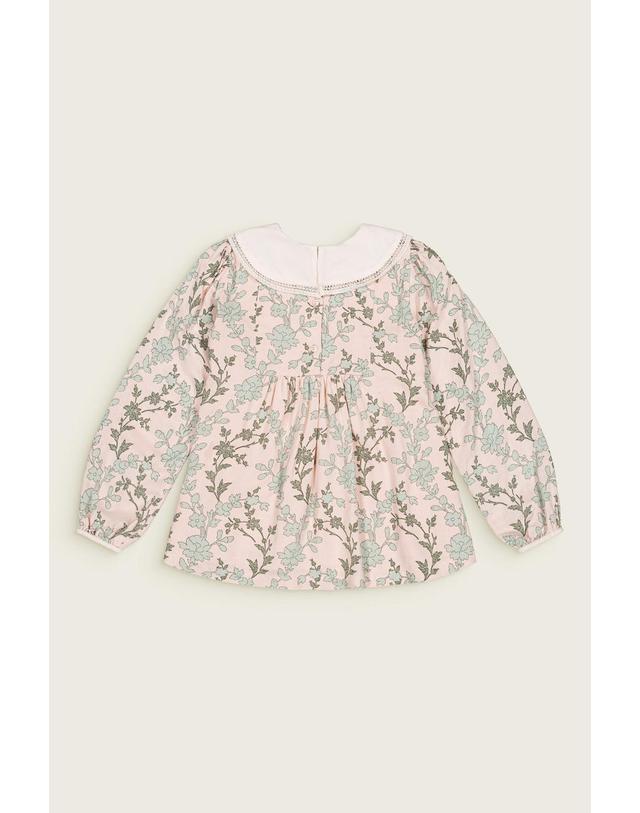 바챠 바챠 26FW 아동 블라우스 Blouse&Short dress AW26VICTOI-SOUFGIVPR 착용컷