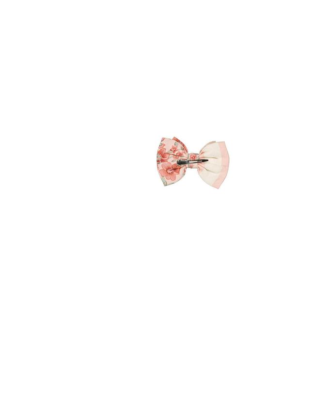바챠 바챠 26FW 아동 헤어핀 Barette Hair Clip AW26PAPILL-DOUCDHIVPR 크림 착용컷