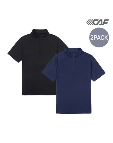 르까프 2PACK 남성 하프 집업 티셔츠_LC1B25GT214