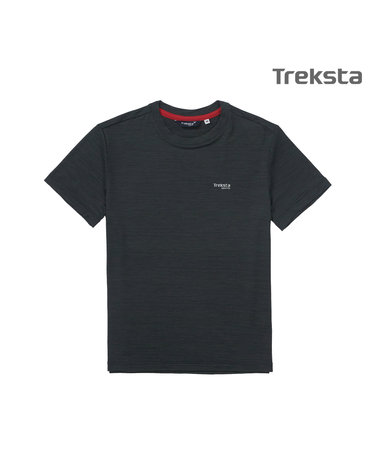 트렉스타 유니 반팔 티셔츠_TS5STS561 [CHARCOAL]
