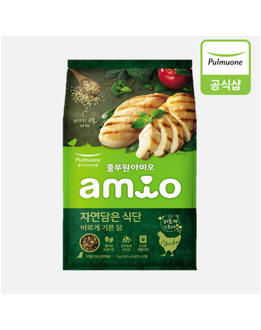 풀무원 아미오 자연담은 식단 독 바르게 기른닭 1kg
