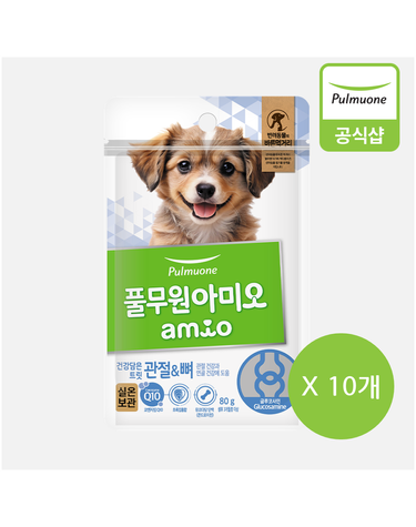 풀무원 아미오 건강담은 트릿 관절&뼈 80g 10개