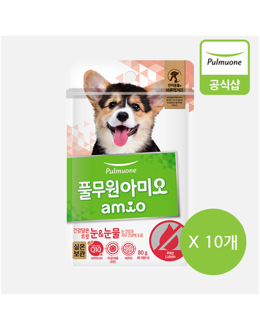 풀무원 아미오 건강담은 트릿 눈&눈물 80g 10개