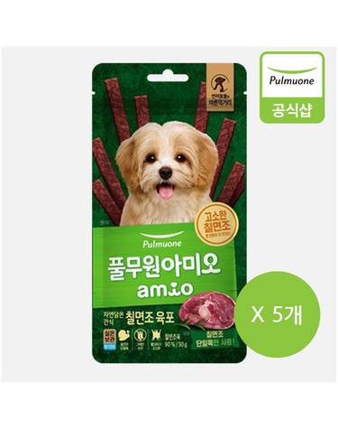 풀무원 아미오 자연담은 간식 칠면조육포 50g 5개
