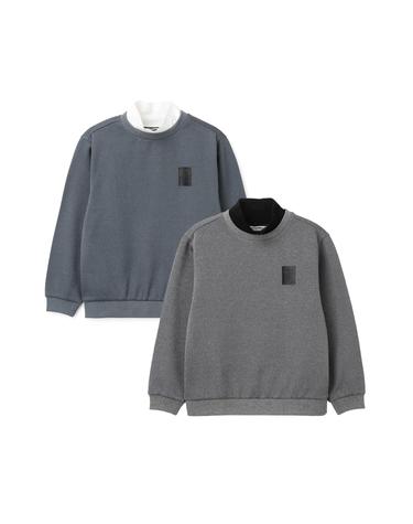 [레노마키즈] 베이직 반목 티셔츠 (R2345T128-K)