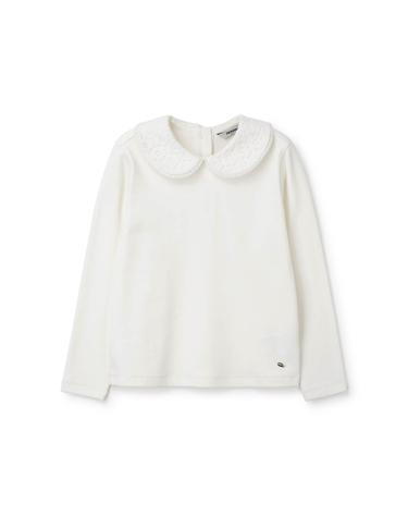 [레노마키즈] 레이스 카라 티셔츠 (R2345T150-K)