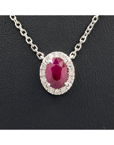 [구구스]중고명품 18K 1.18ct 루비 다이아 목걸이 (NO 10411968)