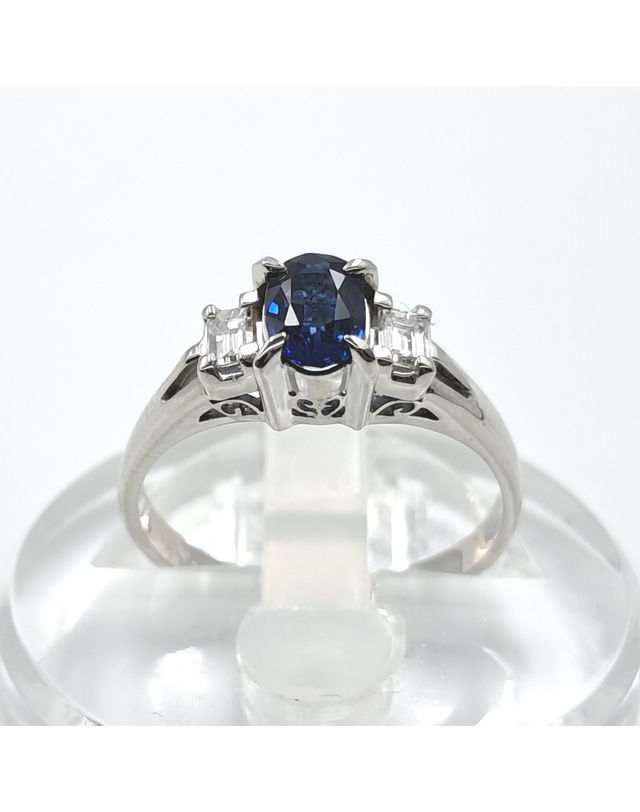 조셉 [중고명품] [구구스]중고명품 0.57ct 사파이어 다이아 반지 9 (NO 10338414) 멀티컬러 착용컷