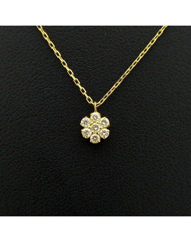 조셉 [중고명품] [구구스]중고명품 18K 유색 다이아 목걸이 (NO 10341947) 멀티컬러 착용컷