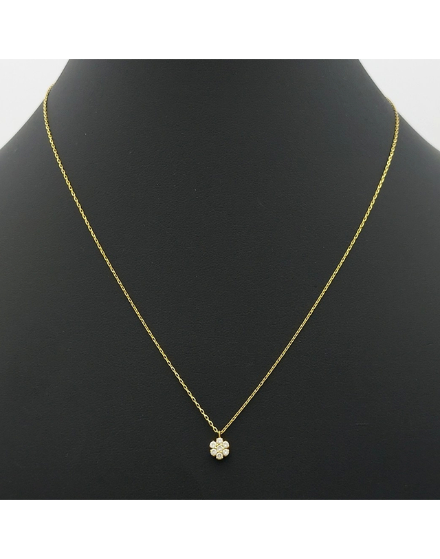 조셉 [중고명품] [구구스]중고명품 18K 유색 다이아 목걸이 (NO 10341947) 멀티컬러 착용컷