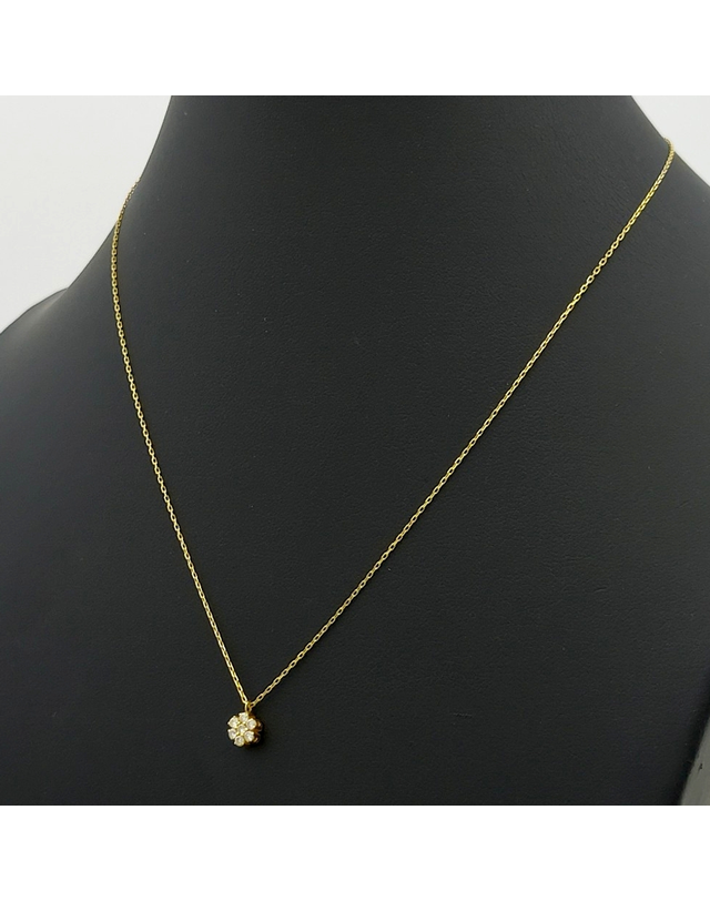 조셉 [중고명품] [구구스]중고명품 18K 유색 다이아 목걸이 (NO 10341947) 멀티컬러 착용컷