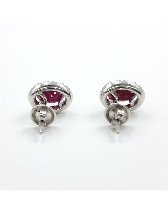 조셉 [중고명품] [구구스]중고명품 18K 1.0ct 루비 다이아 귀걸이 (NO 10411973) 멀티컬러 착용컷