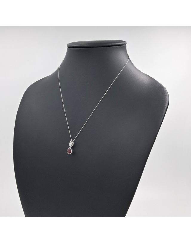 조셉 [중고명품] [구구스]중고명품 18K 1.03ct 루비 다이아 목걸이 (NO 10461357) 멀티컬러 착용컷