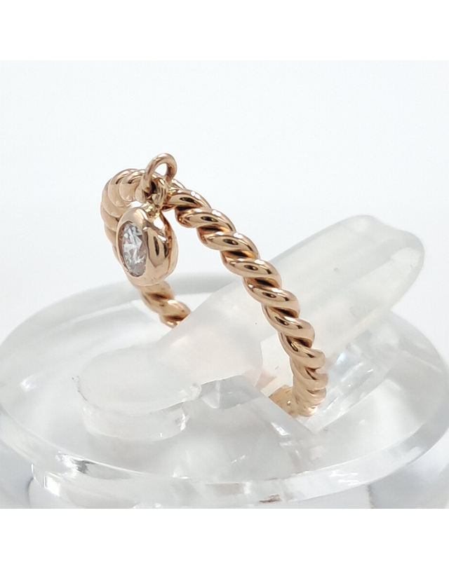 조셉 [중고명품] [구구스]중고명품 18K 0.15ct 다이아 반지 6 (NO 10477652) 멀티컬러 착용컷