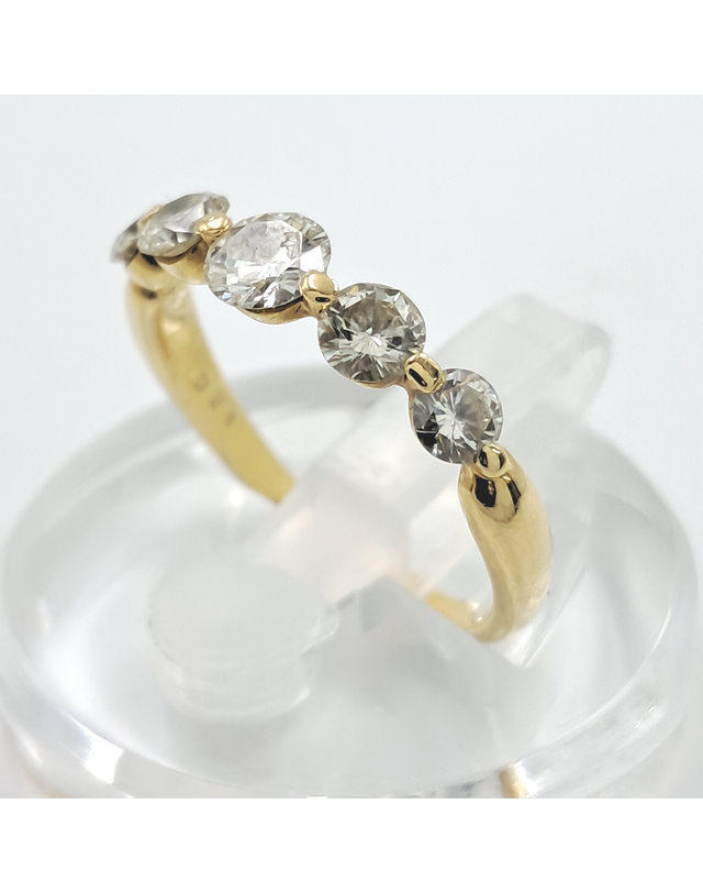 조셉 [중고명품] [구구스]중고명품 18K 다이아 반지 15 (NO 10486829) 멀티컬러 착용컷
