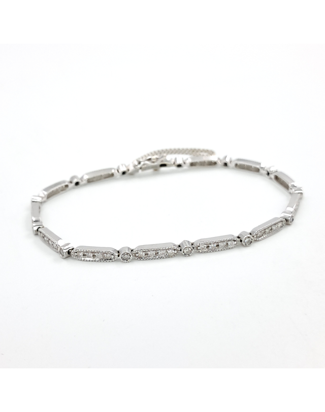 조셉 [중고명품] [구구스]중고명품 18K 다이아 팔찌 (NO 10499178) 멀티컬러 착용컷