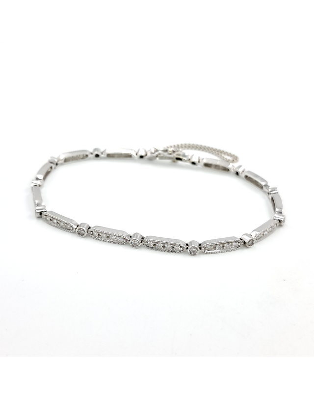조셉 [중고명품] [구구스]중고명품 18K 다이아 팔찌 (NO 10499178) 멀티컬러 착용컷