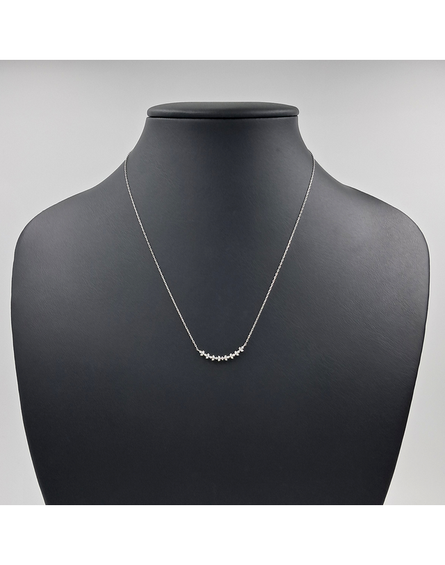 조셉 [중고명품] [구구스]중고명품 14K 다이아 목걸이 (NO 10507759) 멀티컬러 착용컷