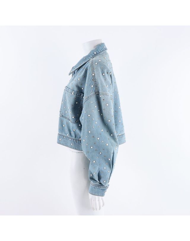 조셉 [중고명품] [구구스]중고명품 산드로 데님 자켓 55 (NO 10534456) 멀티컬러 착용컷