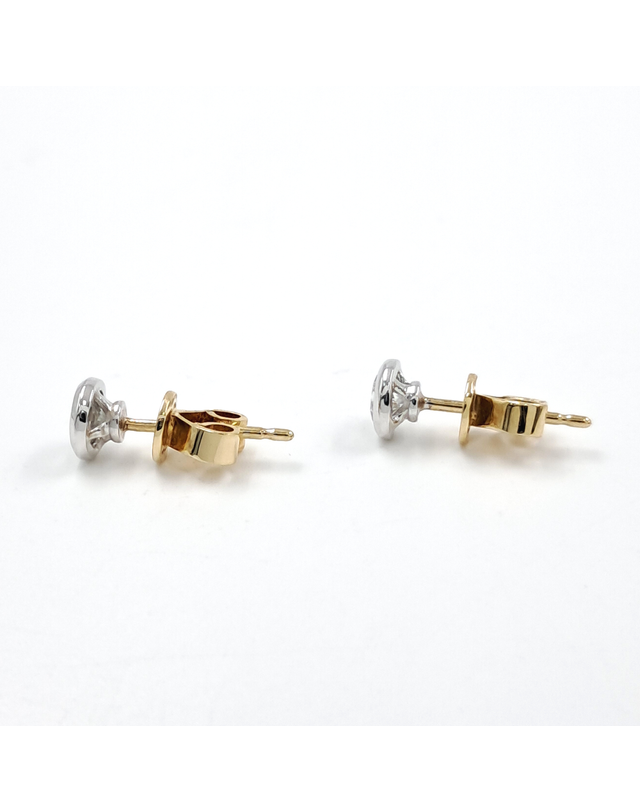 조셉 [중고명품] [구구스]중고명품 14K 다이아 귀걸이 (NO 10531750) 멀티컬러 착용컷