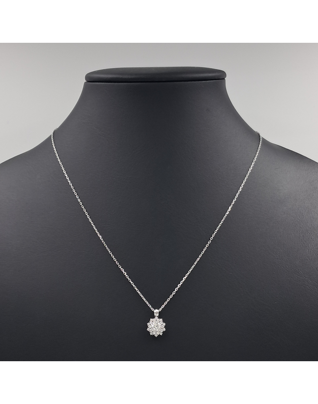 조셉 [중고명품] [구구스]중고명품 골든듀 0.3ct 다이아 뤼미에르 목걸이 (NO 10443176) 멀티컬러 착용컷