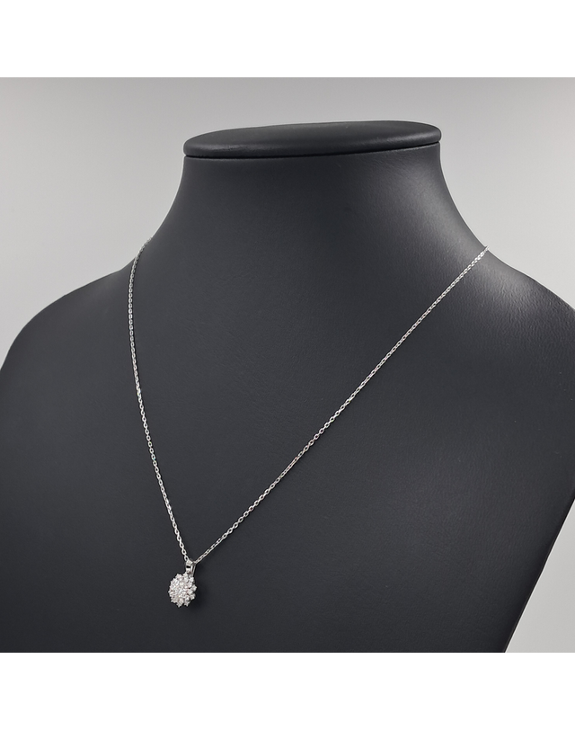 조셉 [중고명품] [구구스]중고명품 골든듀 0.3ct 다이아 뤼미에르 목걸이 (NO 10443176) 멀티컬러 착용컷