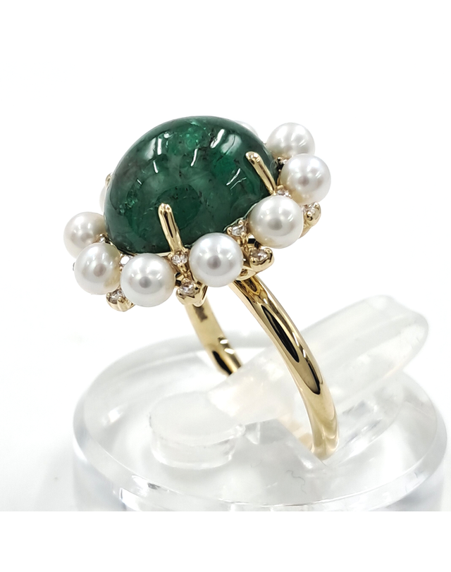 조셉 [중고명품] [구구스]중고명품 18K 6.68ct 에메랄드 다이아 반지 13 (NO 10543374) 멀티컬러 착용컷