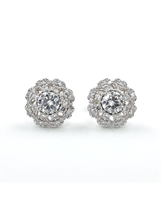 조셉 [중고명품] [구구스]중고명품 골든듀 0.20ct 다이아 귀걸이 (NO 10546144) 멀티컬러 착용컷
