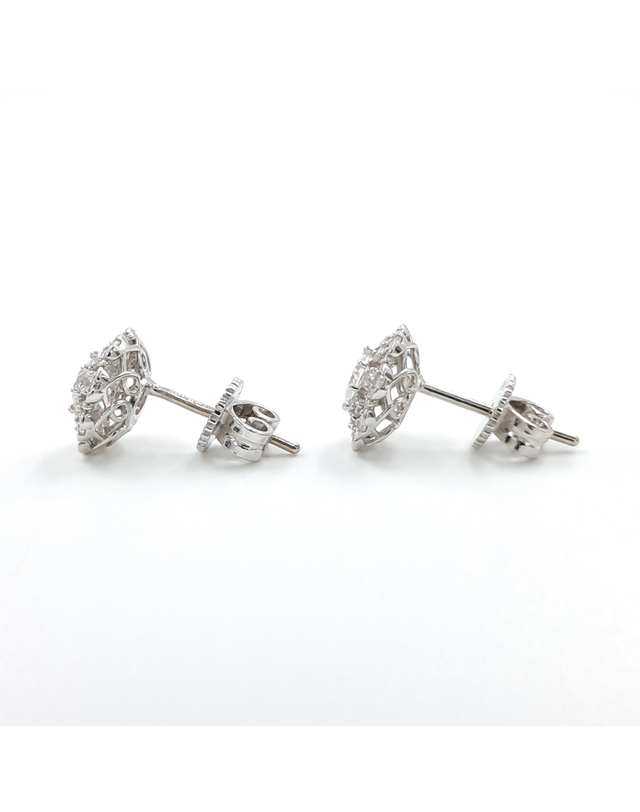 조셉 [중고명품] [구구스]중고명품 골든듀 0.20ct 다이아 귀걸이 (NO 10546144) 멀티컬러 착용컷