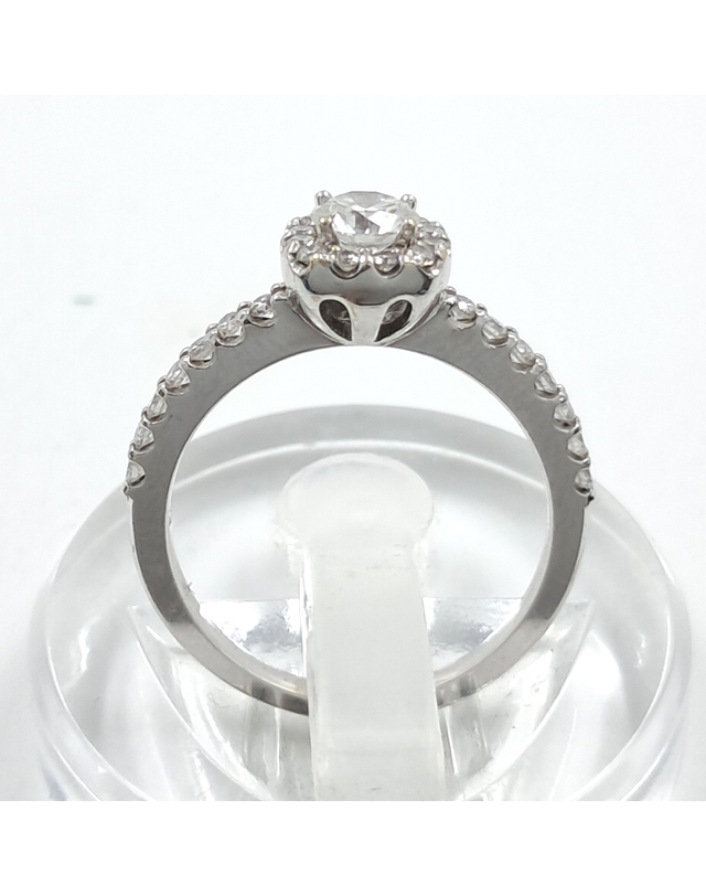 조셉 [구구스]중고명품 골든듀 0.32ct 다이아 프린세스 러브 반지 10 (NO 10562900) 멀티컬러 착용컷