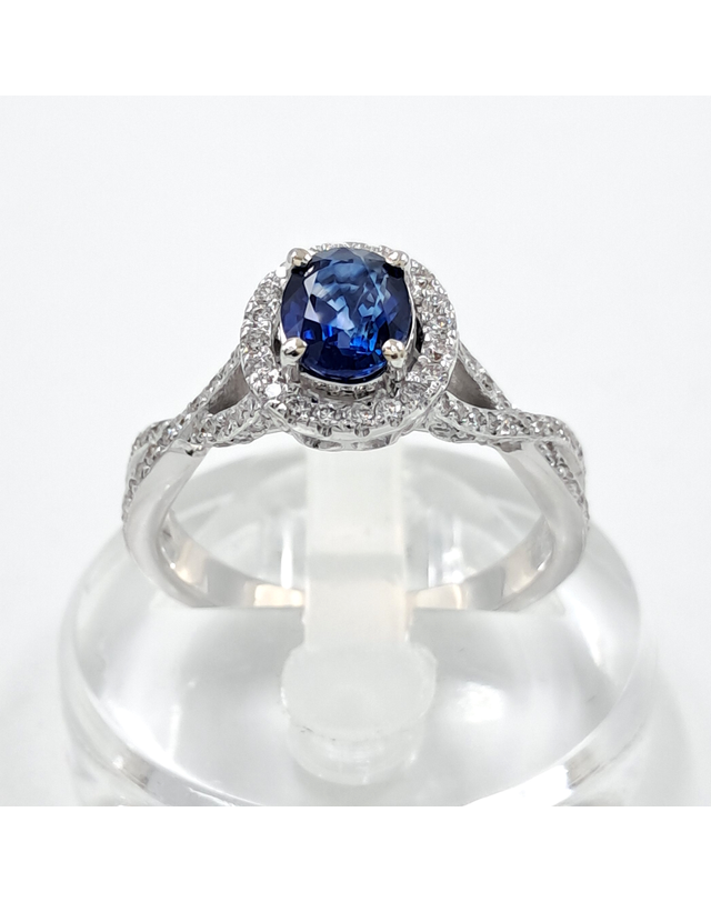 조셉 [중고명품] [구구스]중고명품 18K 1.09ct 사파이어 다이아 반지 기타사이즈 (NO 10578488) 멀티컬러 착용컷